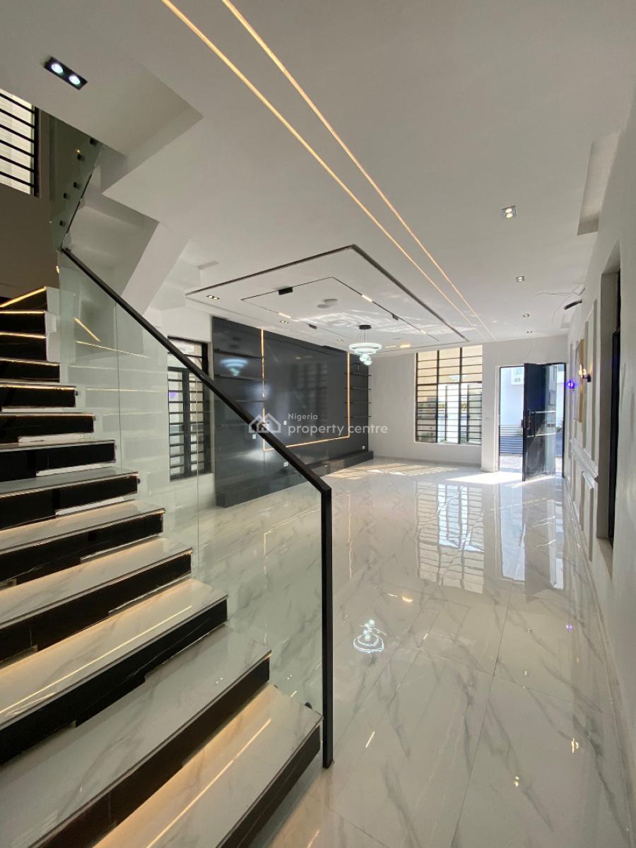 Brand New Luxury 5 Bedroom Fully Detached Duplex, Chevron, Lekki, Lagos, Detached Duplex for Rent