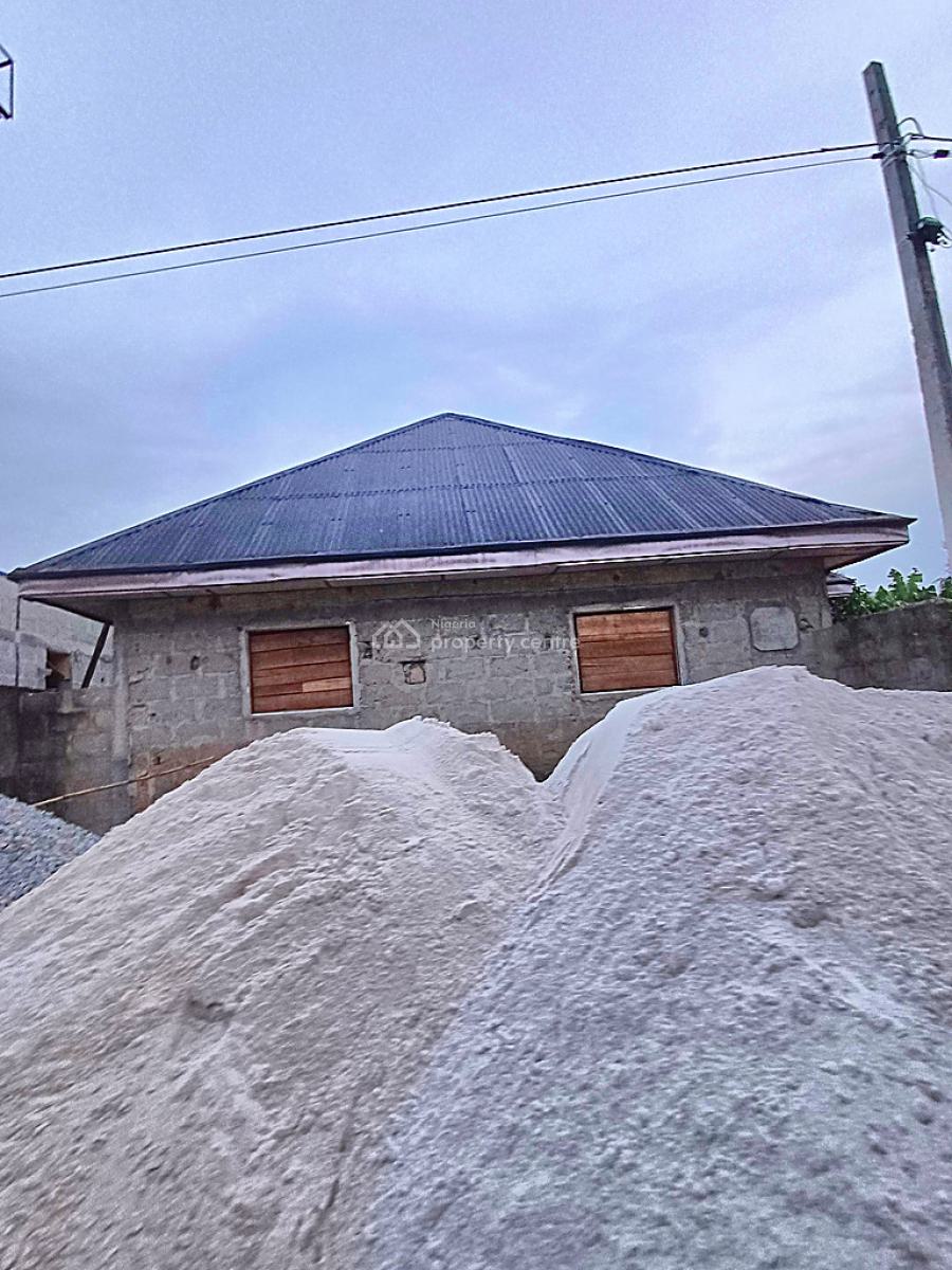 Fenced 1 and Half Plots with Hall, Unity Estate, Rumuahalu, Port Harcourt, Rivers, Residential Land for Sale