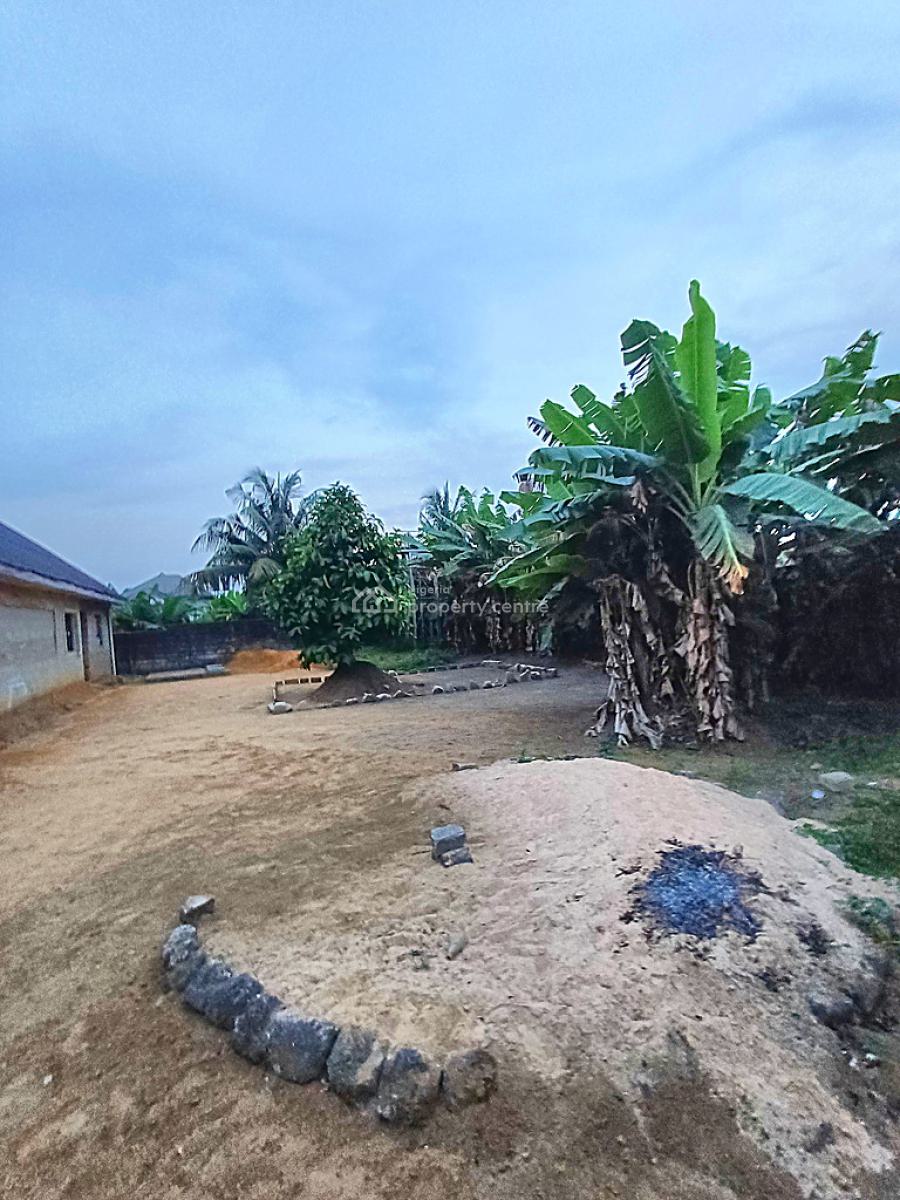 Fenced 1 and Half Plots with Hall, Unity Estate, Rumuahalu, Port Harcourt, Rivers, Residential Land for Sale