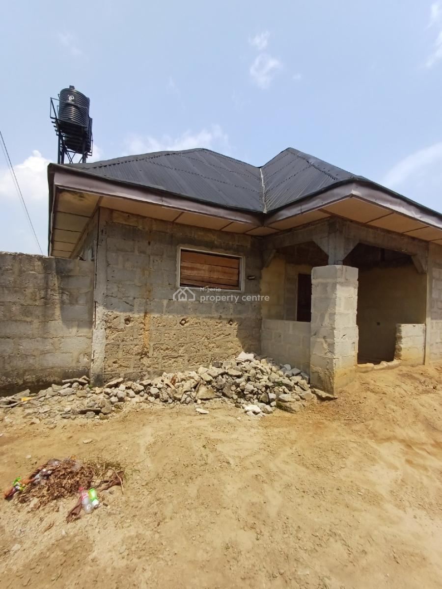 Fenced 1 and Half Plots with Hall, Obirikwerre Airport Road, Rumuahalu, Port Harcourt, Rivers, Residential Land for Sale