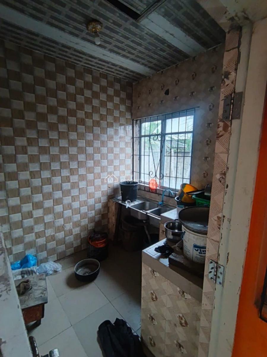 Mini Flat Opposite Shoprite Sangotedo Alone in Compound with 2 Toilet, Sangotedo, Ajah, Lagos, Mini Flat (room and Parlour) for Rent