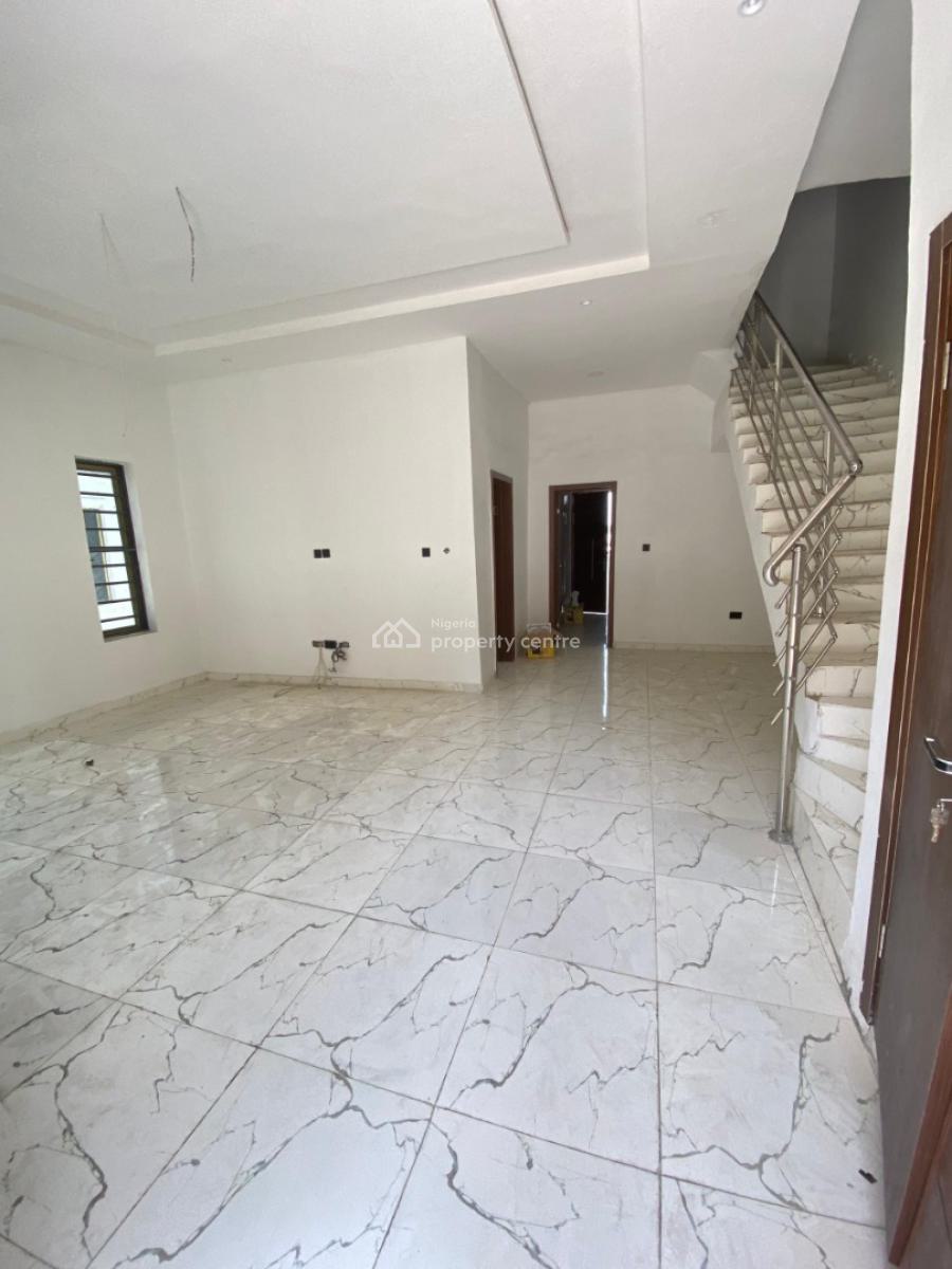 Modern 4 Bedroom Serviced Semi Detached Duplex with Bq Available, Chevron Toll Gate, Lekki, Lagos, Semi-detached Duplex for Rent