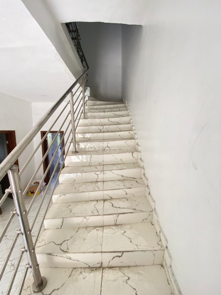 Modern 4 Bedroom Serviced Semi Detached Duplex with Bq Available, Chevron Toll Gate, Lekki, Lagos, Semi-detached Duplex for Rent
