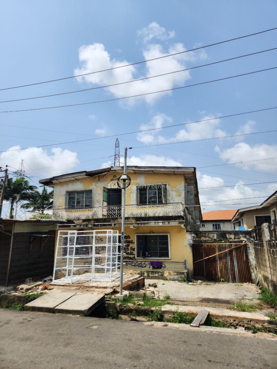 Demolishable Block of Flats, Full Plot of Land, Off Ilorin  Street Via Adelabu, Adelabu, Surulere, Lagos, Block of Flats for Sale