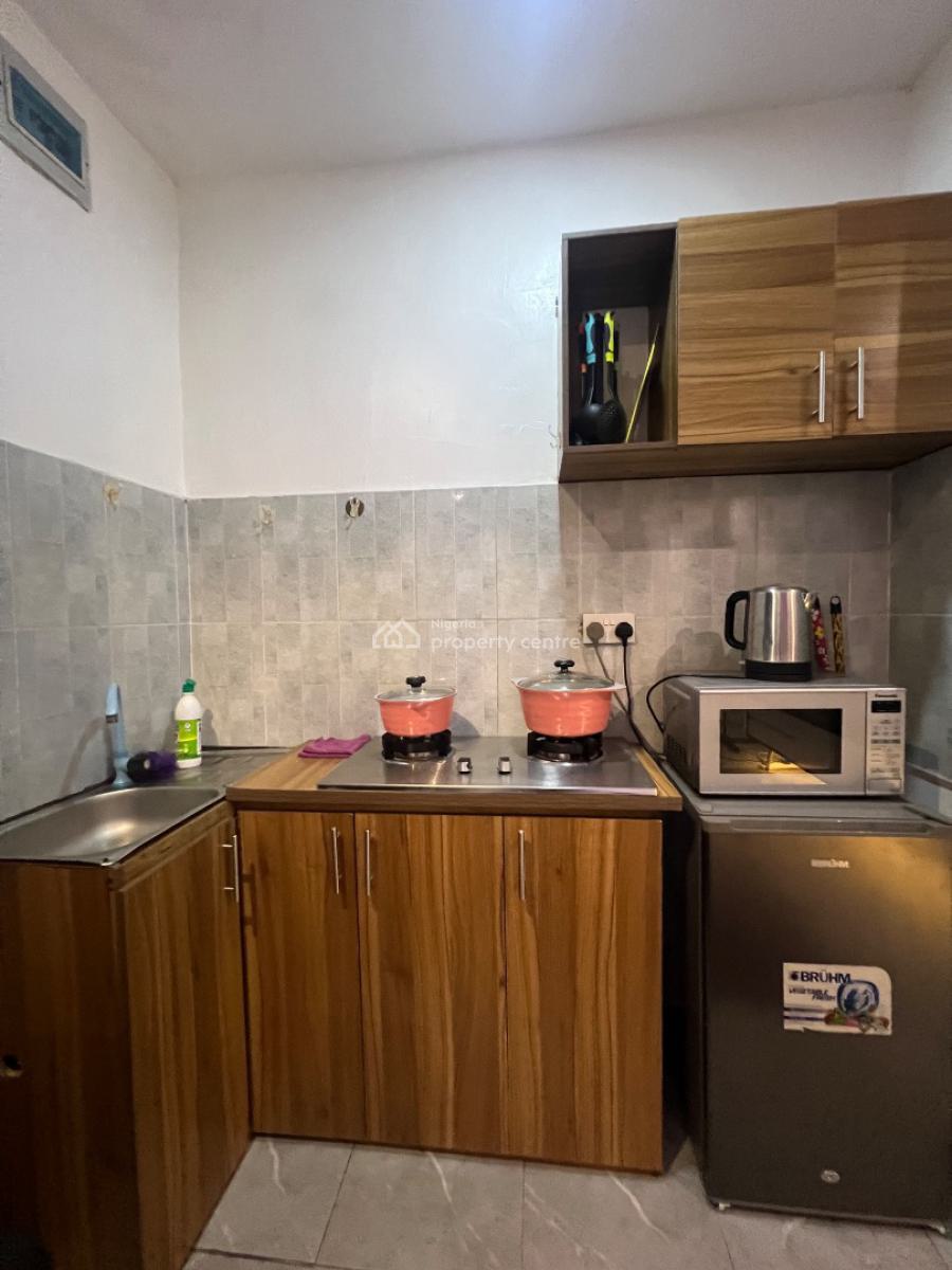 Furnished Fully Serviced Studio Apartment in a Decent Mini Estate, Jibowu, Yaba, Lagos, Self Contain (single Rooms) for Rent