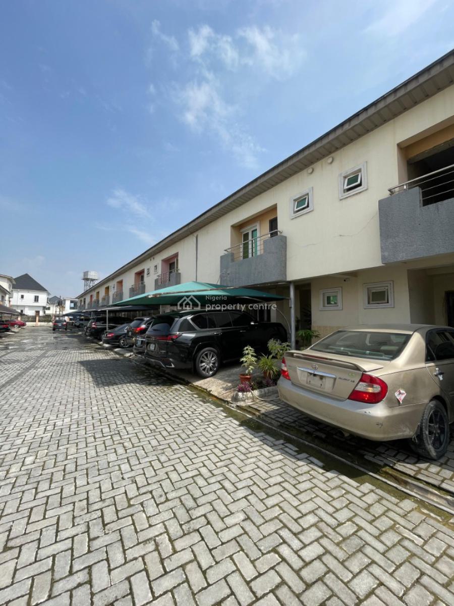 Beautiful 3 Bedroom Terrace Duplex, Estate, Ikate, Lekki, Lagos, Terraced Duplex for Rent