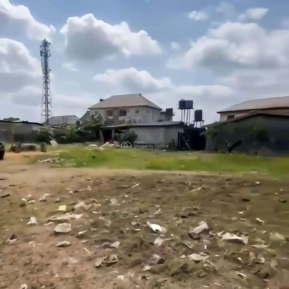 Commercial 2 Plots of Land Ideal, Iwofe Road By Wimpey, Port Harcourt, Rivers, Commercial Land for Sale