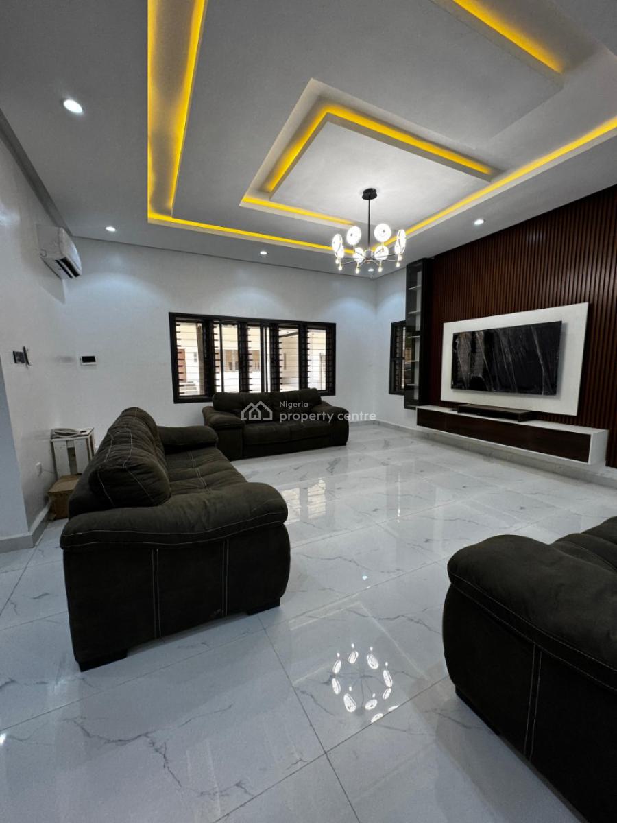 Newly Built Furnished 5 Bedroom Semi Detached Duplex and Bq, Diplomatic Zone, Katampe Extension, Katampe, Abuja, Semi-detached Duplex for Sale