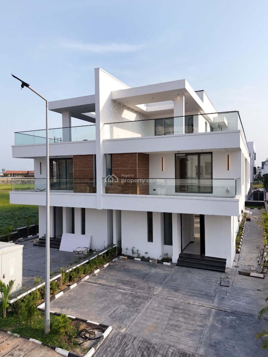 5bedrooms House in Cowrie Creek Lekki, Ikate, Lekki, Lagos, Semi-detached Duplex for Sale