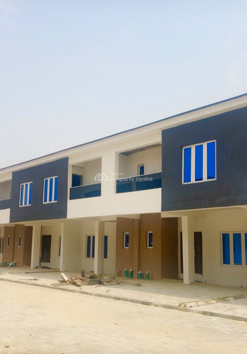 Luxe 2 Bedroom Terrace Duplex with Bq (shell Interior), Paradise Court Estate, Orchid Road, Lafiaji, Lekki, Lagos, Terraced Duplex for Sale