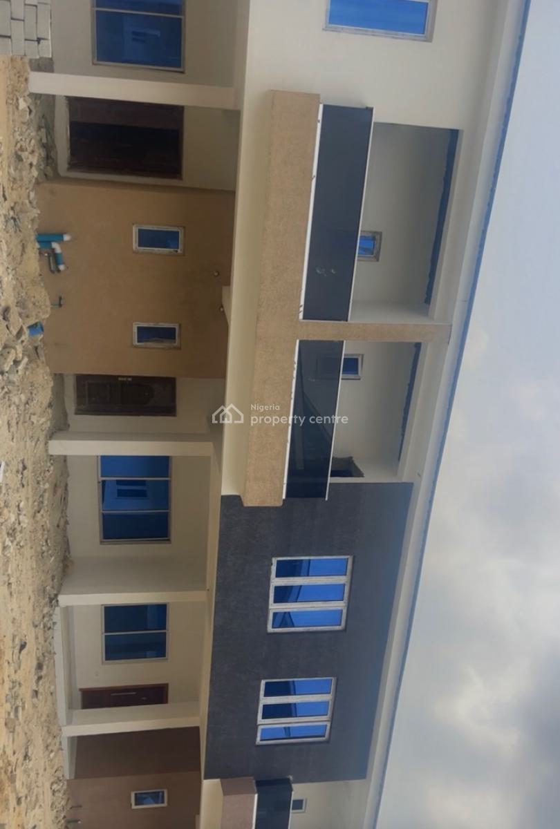 Luxe 2 Bedroom Terrace Duplex with Bq (shell Interior), Paradise Court Estate, Orchid Road, Lafiaji, Lekki, Lagos, Terraced Duplex for Sale