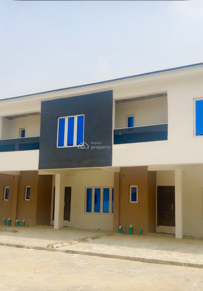 Luxe 2 Bedroom Terrace Duplex with Bq (shell Interior), Paradise Court Estate, Orchid Road, Lafiaji, Lekki, Lagos, Terraced Duplex for Sale