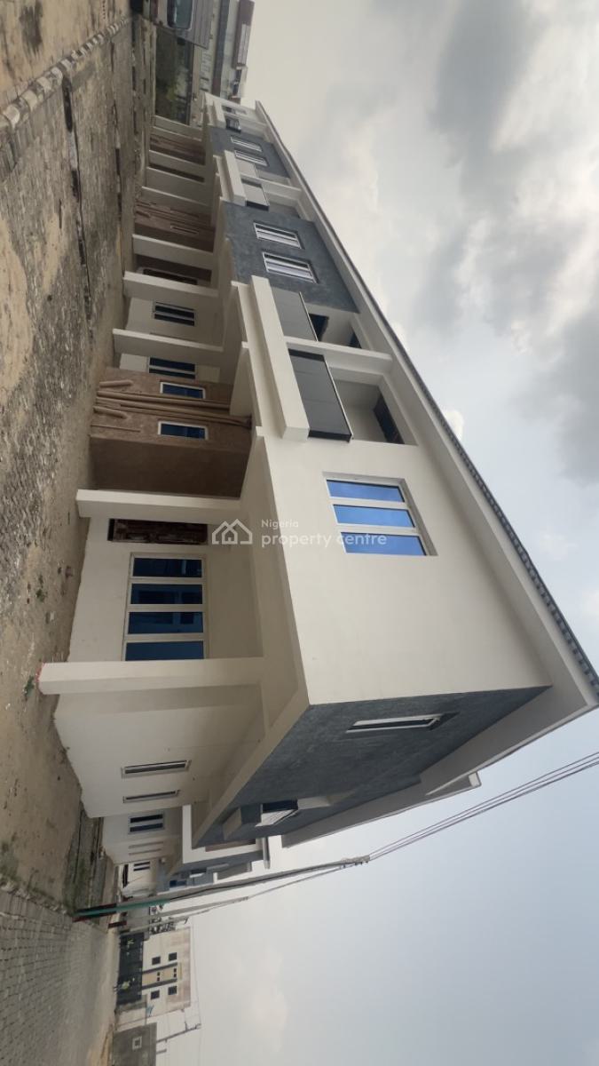 Luxe 2 Bedroom Terrace Duplex with Bq (shell Interior), Paradise Court Estate, Orchid Road, Lafiaji, Lekki, Lagos, Terraced Duplex for Sale