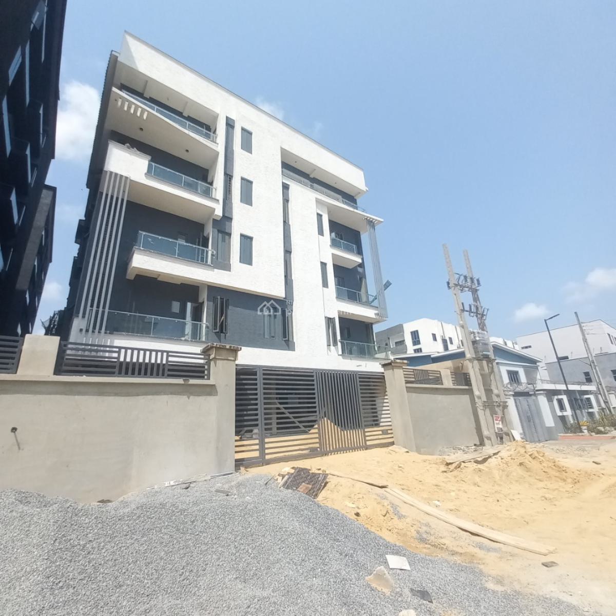 Lovely 2 Bedroom Apartment with Elevator, Pool and Gym, Ikate, Lekki, Lagos, Flat / Apartment for Sale
