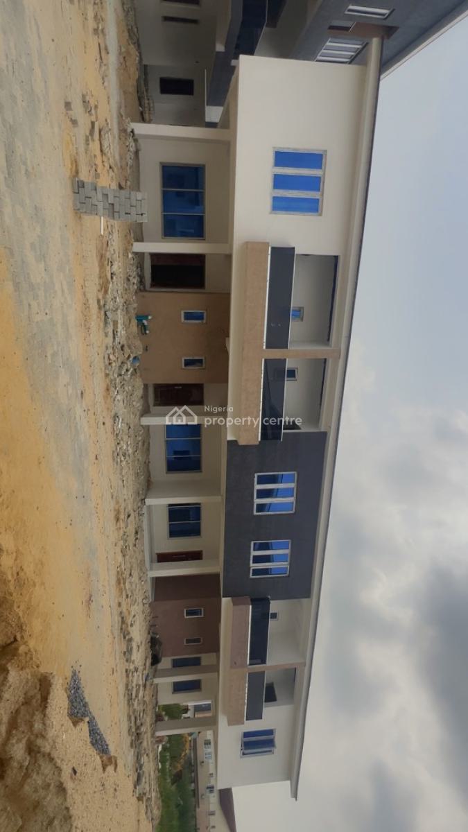 Premium 3 Bedroom Terraced Duplex with Bq (shell Interior), Paradise Court Estate, Orchid Road, Lafiaji, Lekki, Lagos, Terraced Duplex for Sale