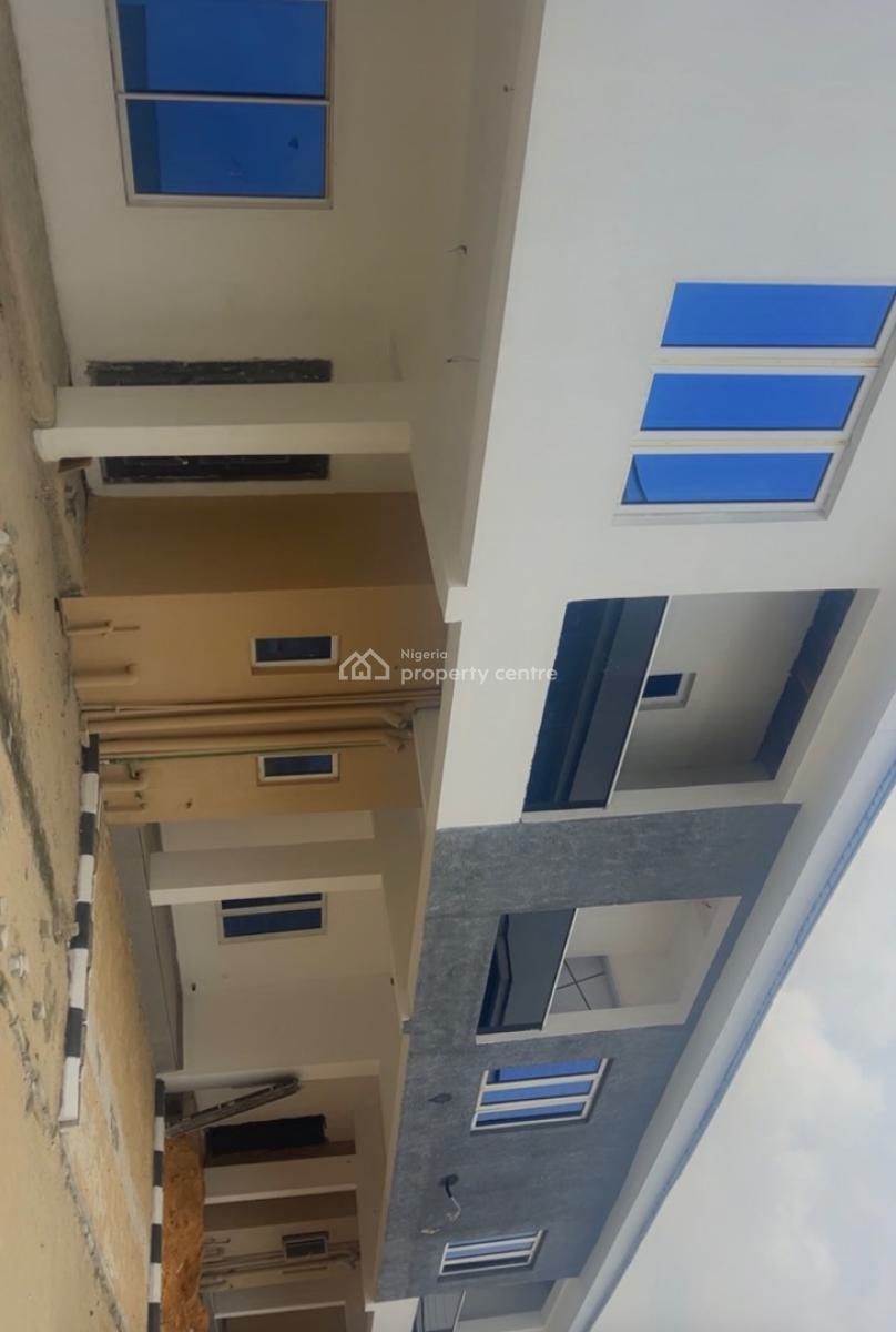 Premium 3 Bedroom Terraced Duplex with Bq (shell Interior), Paradise Court Estate, Orchid Road, Lafiaji, Lekki, Lagos, Terraced Duplex for Sale
