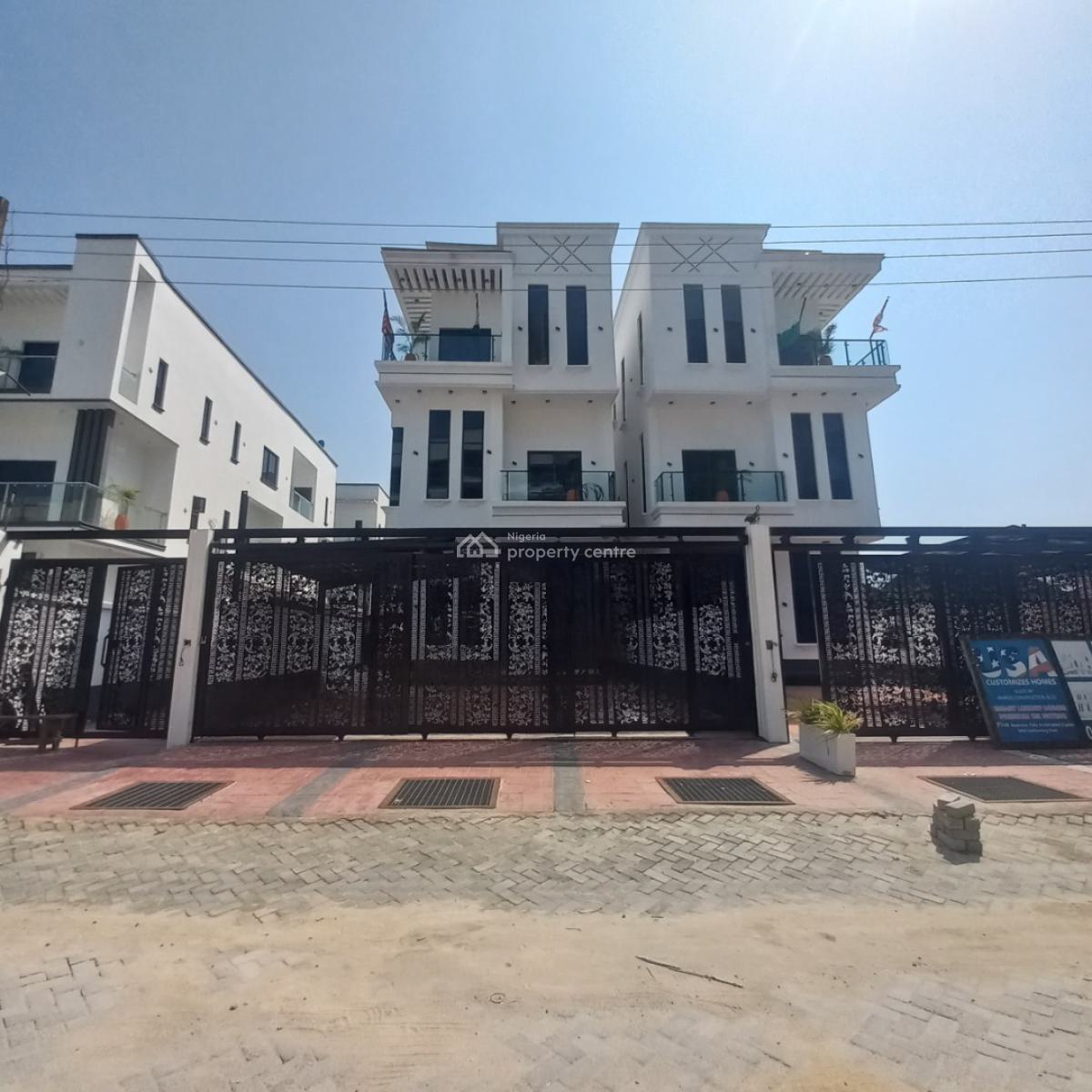 Luxury 5 Bedroom Detached Duplex with Pool and Bq, Ikate, Lekki, Lagos, Detached Duplex for Sale