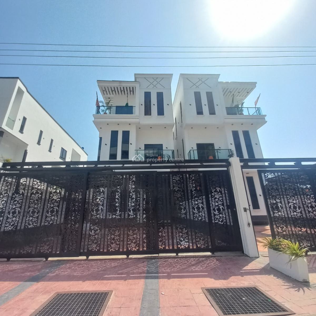 Luxury 5 Bedroom Detached Duplex with Pool and Bq, Ikate, Lekki, Lagos, Detached Duplex for Sale