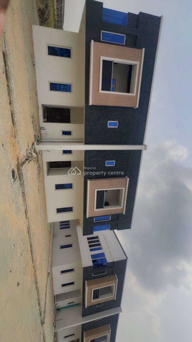 Luxury 4 Bedroom Semi Detached Duplex with Bq (shell Interior), Paradise Court Estate, Orchid Road, Lafiaji, Lekki, Lagos, Semi-detached Duplex for Sale