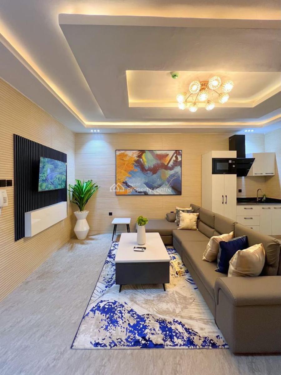 Introducing Our Fresh 1 Bdr Apartment + Gym, Pool & Double Balcony ️, Lekki Phase 1, Lekki, Lagos, Flat / Apartment Short Let