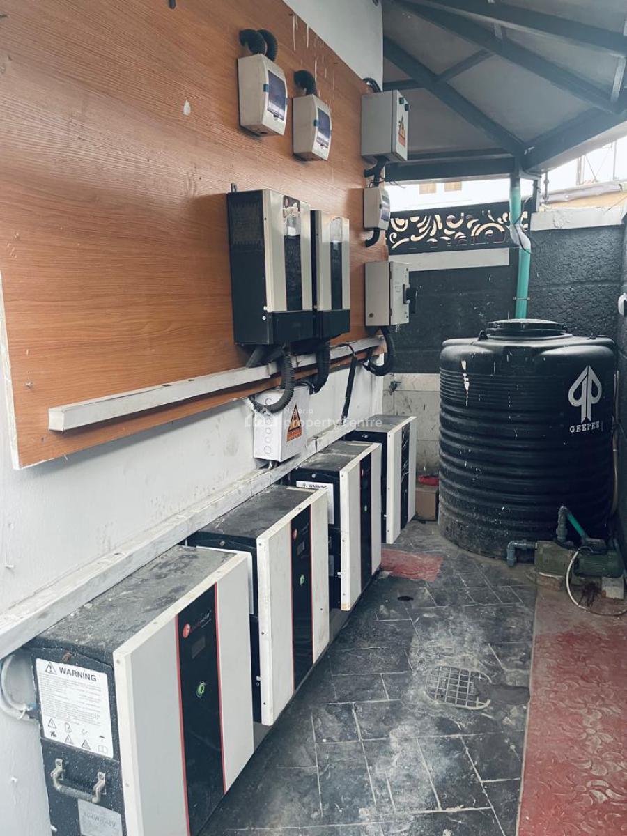 Fully Furnished 4-bedroom Semi Detached Duplex with Bq, Platinum Way, Jakande, Lekki, Lagos, Semi-detached Duplex for Rent