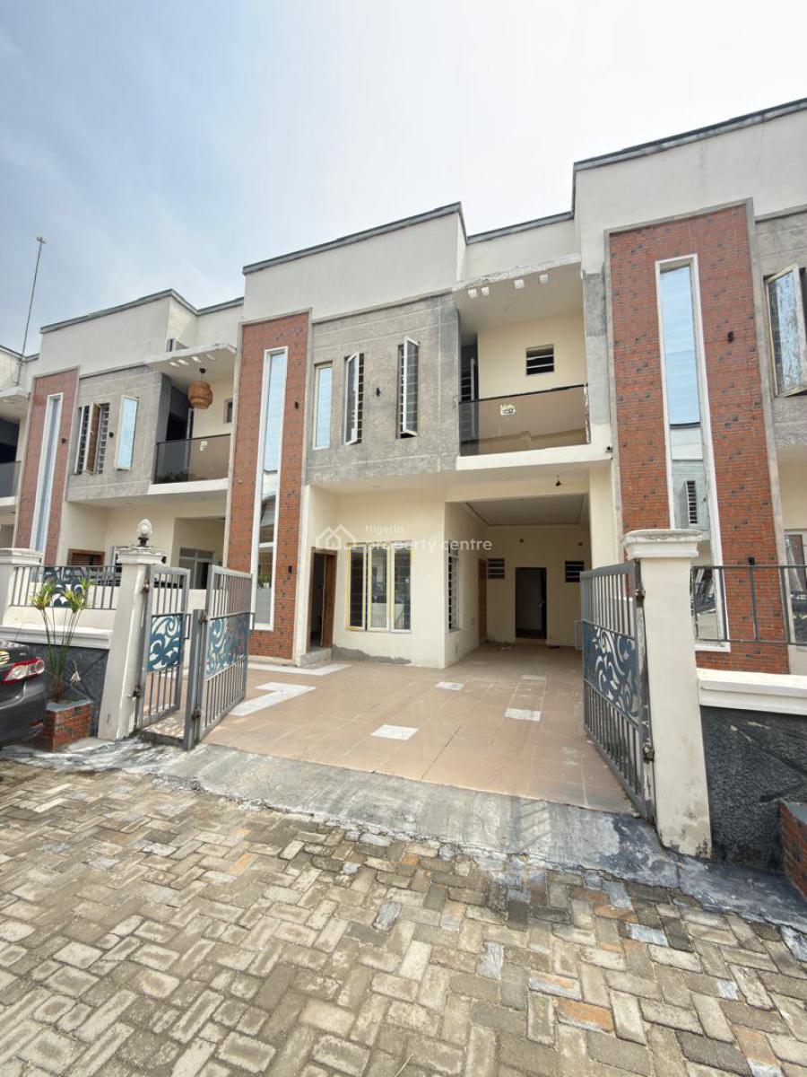 Elegant 4 Bedrooms Terrace with Pool, General Paint, Ajah, Lagos, House for Sale