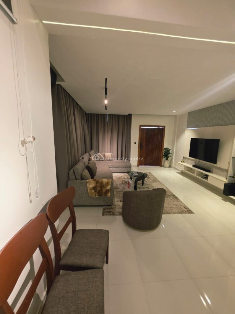 Luxury Furnished Ensuit 2 Bedroom Maisonette with Elevator, Richmond Pearl Est, Lekki, Lagos, Terraced Duplex for Rent