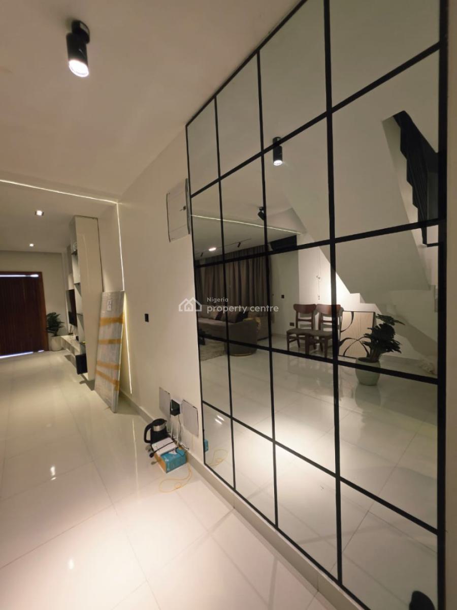 Luxury Furnished Ensuit 2 Bedroom Maisonette with Elevator, Richmond Pearl Est, Lekki, Lagos, Terraced Duplex for Rent