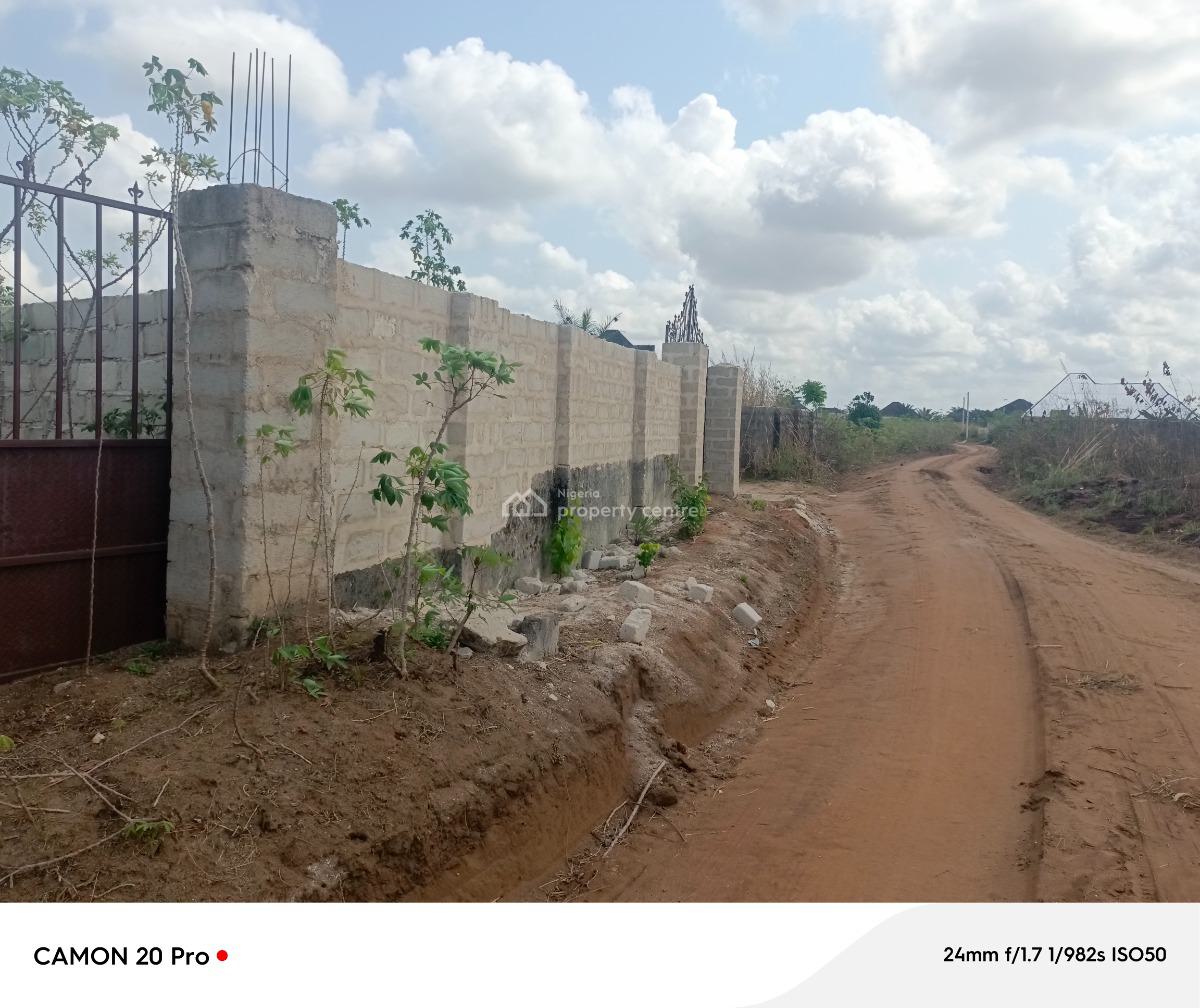 Corner Piece 2 Plots of Land Fenced and Gated, Avu Amakabo Close to Umuguma Worldbank, Owerri Municipal, Imo, Mixed-use Land for Sale