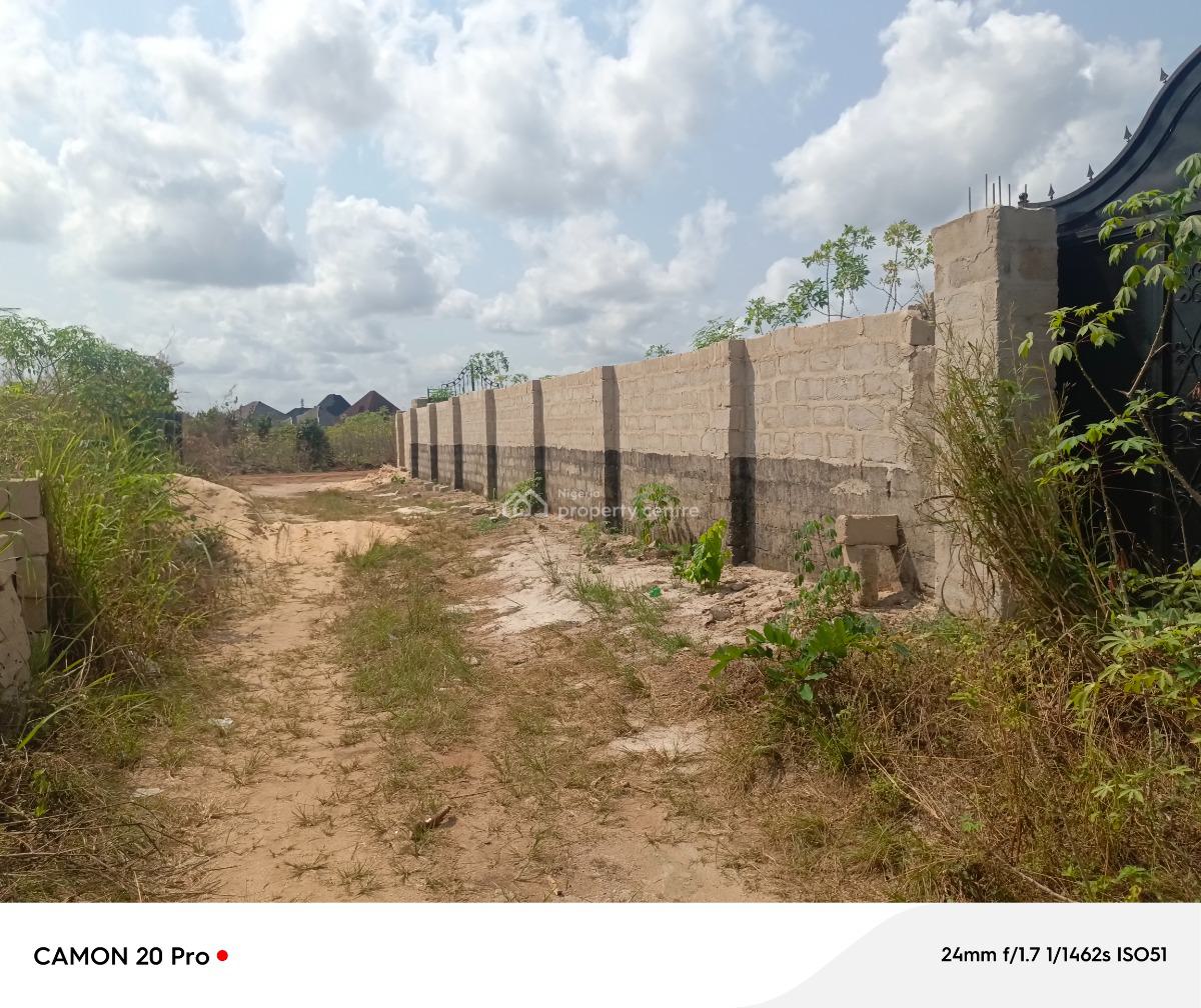 Corner Piece 2 Plots of Land Fenced and Gated, Avu Amakabo Close to Umuguma Worldbank, Owerri Municipal, Imo, Mixed-use Land for Sale