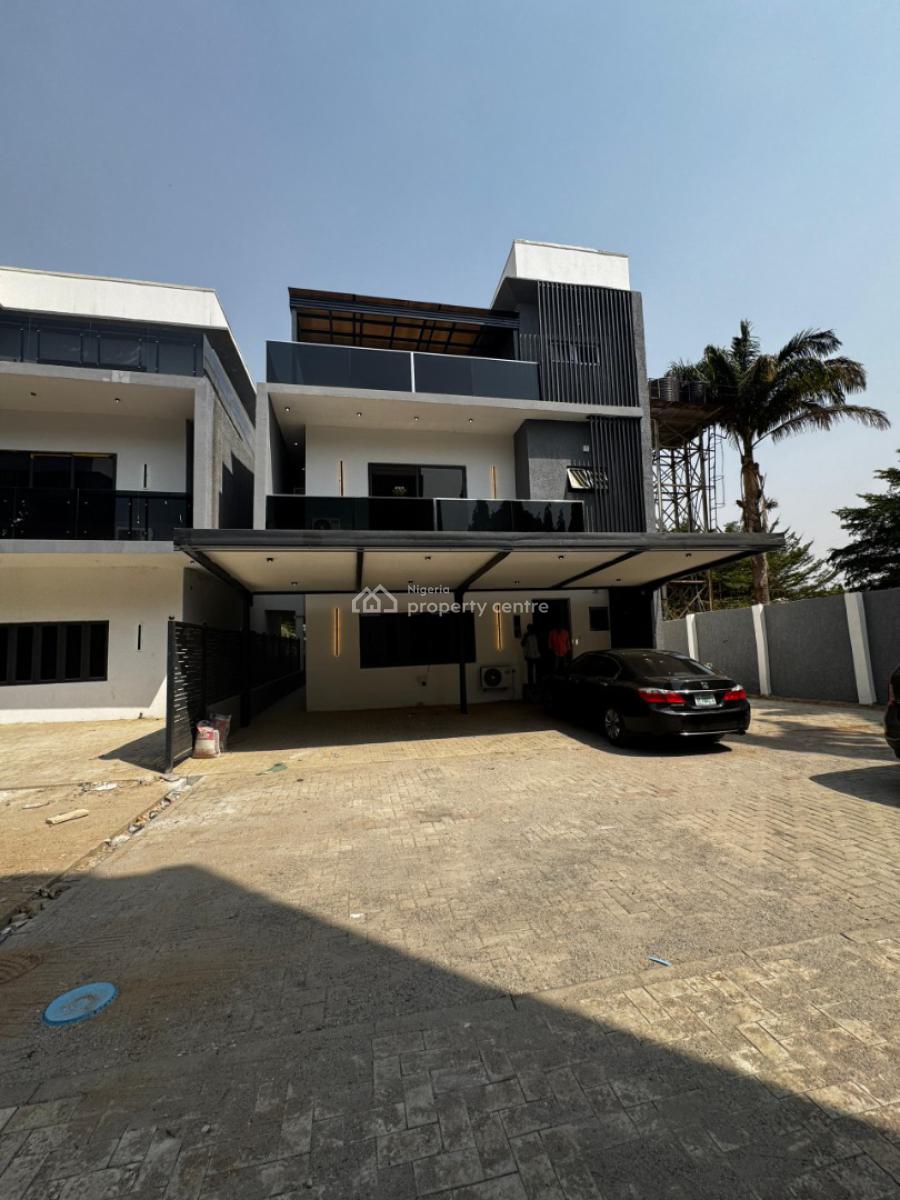 Fully Finished and Partly Furnished 5 Bedrooms Semi-detached Duplex, Katampe Extension, Katampe, Abuja, Semi-detached Duplex for Sale