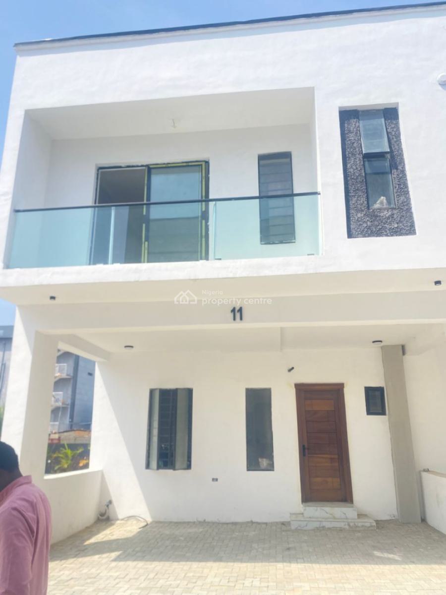 Luxury 4bedrooms Semi Detached Duplex with Bq, Orchid Road, Lekki, Lagos, Semi-detached Duplex for Rent