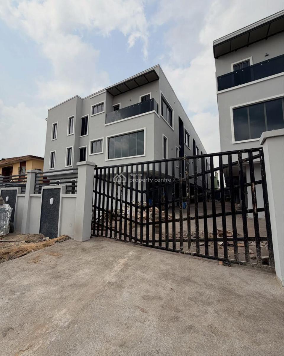 Newly Built 4 Bedroom Terrace Duplex, Ogba, Ikeja, Lagos, Terraced Duplex for Sale