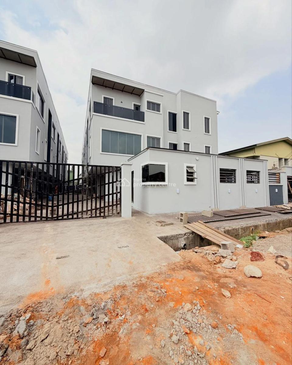 Newly Built 4 Bedroom Terrace Duplex, Ogba, Ikeja, Lagos, Terraced Duplex for Sale