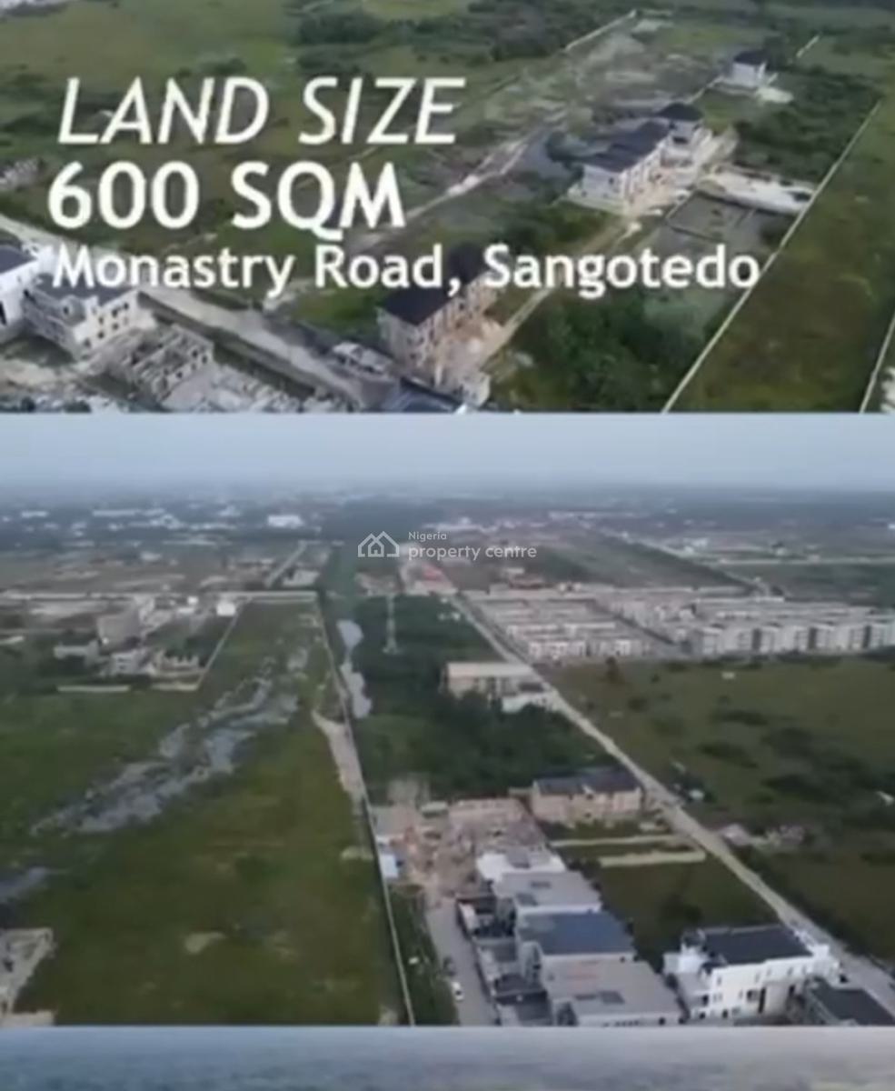 600sqm Tittle Governor Consent, Sangotedo, Ajah, Lagos, Mixed-use Land for Sale