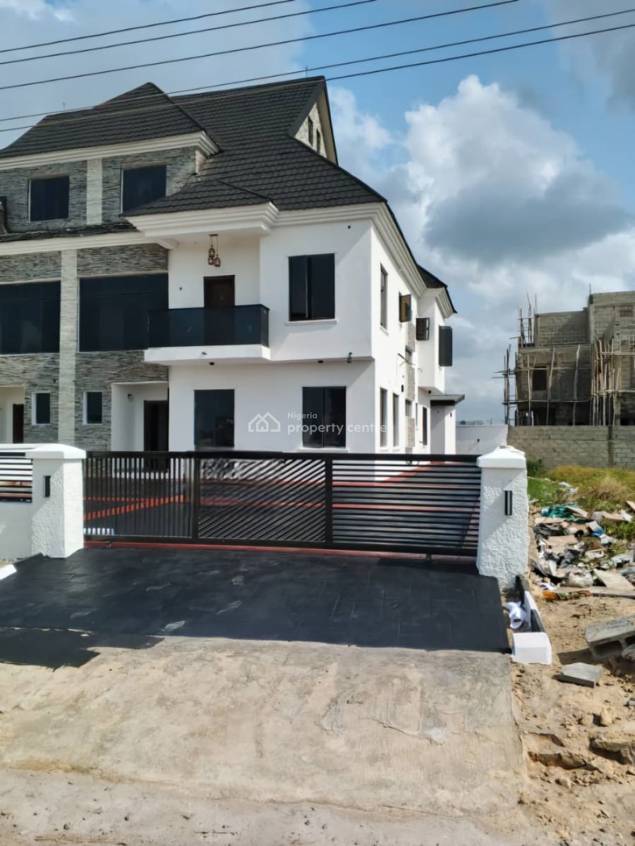 5 Bedroom Semi Detached Duplex, Parking for 7 Cars, Ogombo, Ajah, Lagos, Detached Duplex for Sale