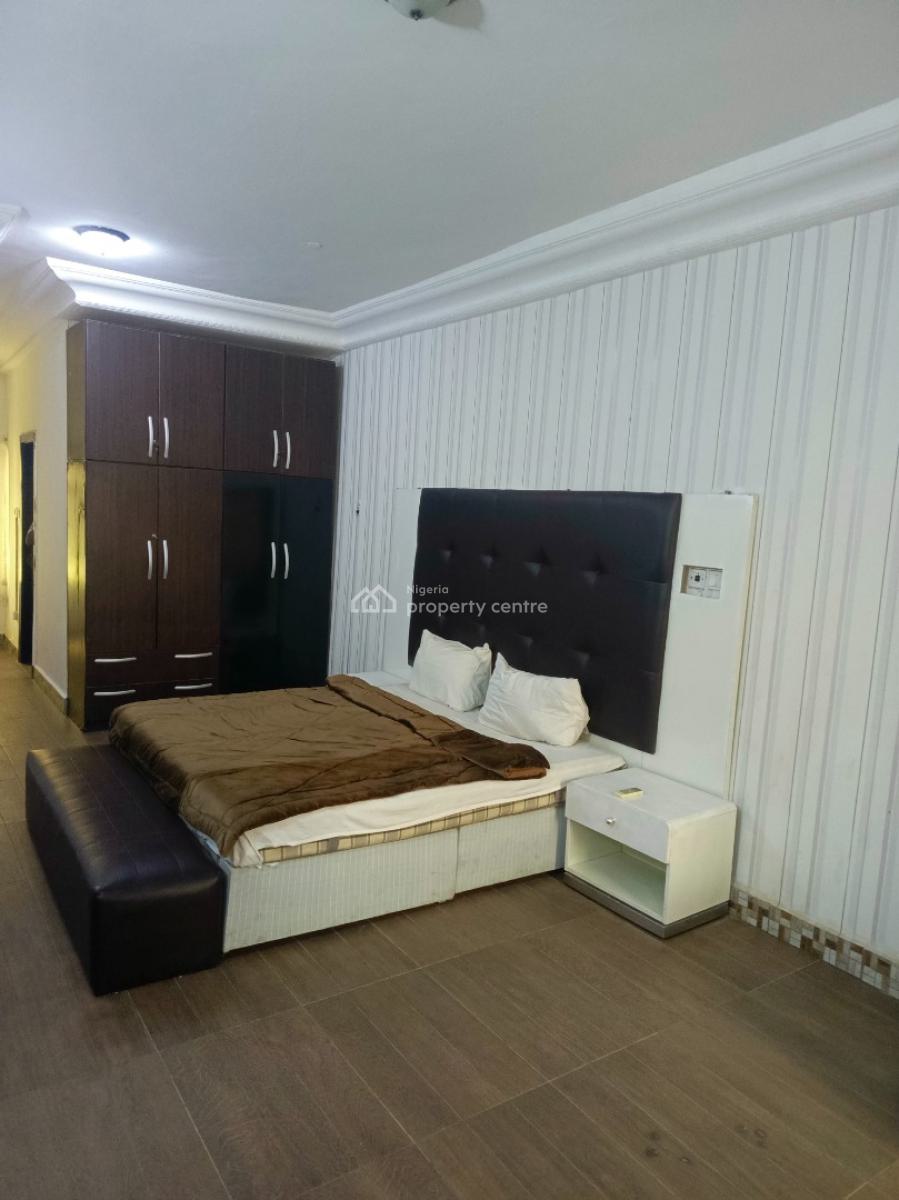 Diplomatic Furnished 1 Bedroom Duplex Service Apartment with Swimming Pool, By United Nations Office, Asokoro District, Abuja, Mini Flat (room and Parlour) for Rent