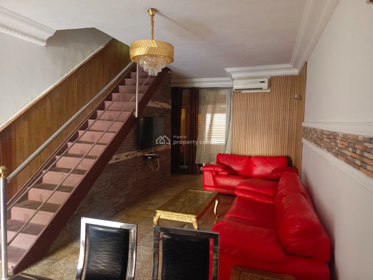 Diplomatic Furnished 1 Bedroom Duplex Service Apartment with Swimming Pool, By United Nations Office, Asokoro District, Abuja, Mini Flat (room and Parlour) for Rent