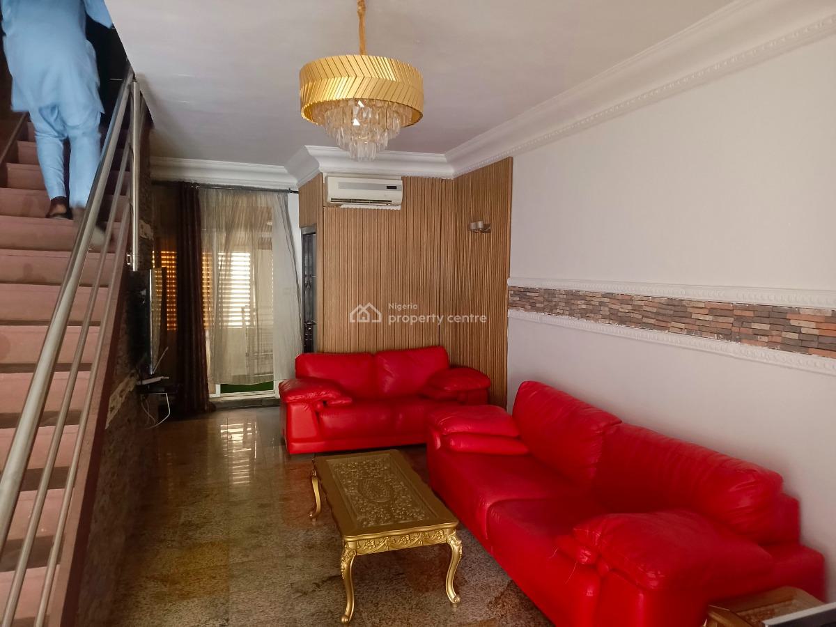 Diplomatic Furnished 1 Bedroom Duplex Service Apartment with Swimming Pool, By United Nations Office, Asokoro District, Abuja, Mini Flat (room and Parlour) for Rent