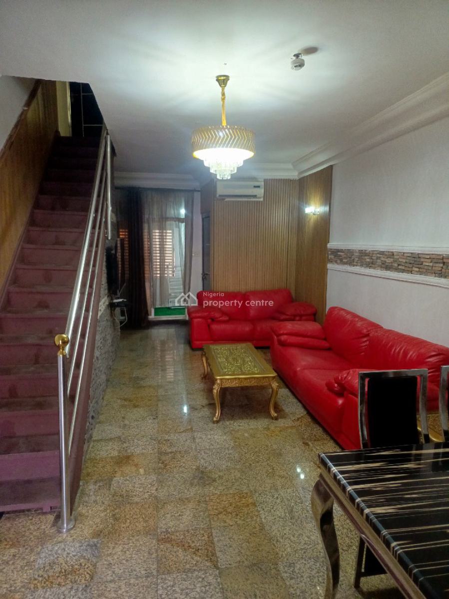 Diplomatic Furnished 1 Bedroom Duplex Service Apartment with Swimming Pool, By United Nations Office, Asokoro District, Abuja, Mini Flat (room and Parlour) for Rent
