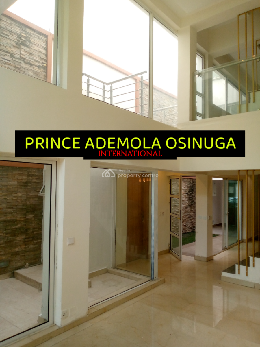 Luxury 4 Bedroom Terrace House + Bq+ Pool + Gym + Private Green Area, Parkview, Ikoyi, Lagos, Terraced Duplex for Rent