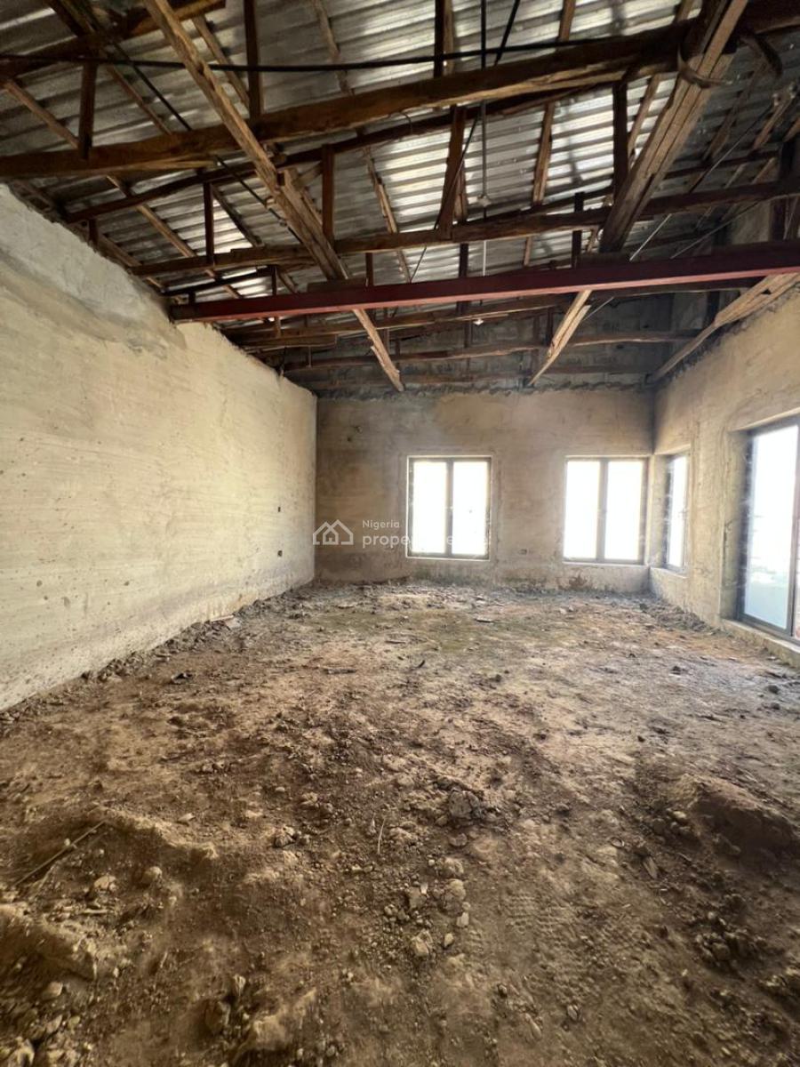 a Spacious 6 Bedroom Carcass Fully Detached Duplex, Apo-dutse, Apo, Abuja, Detached Duplex for Sale