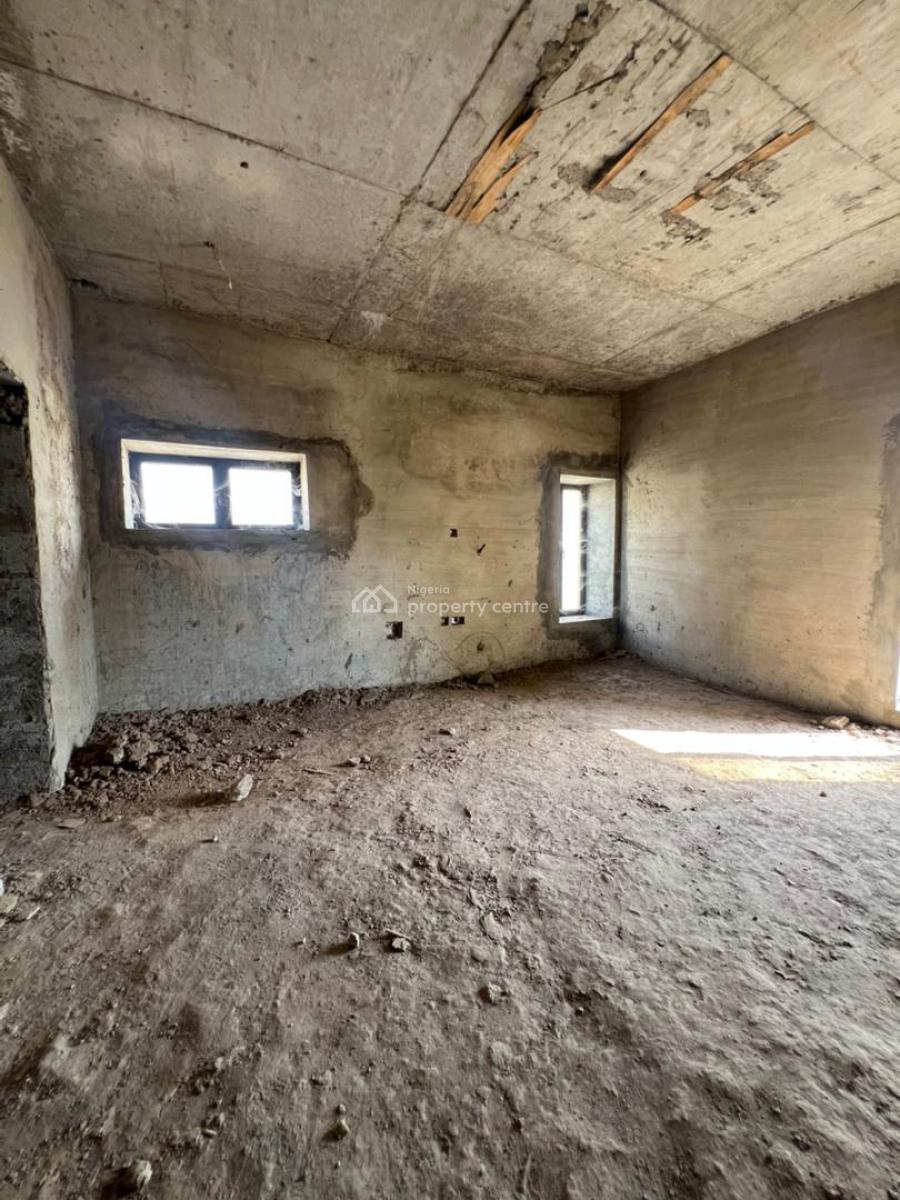 a Spacious 6 Bedroom Carcass Fully Detached Duplex, Apo-dutse, Apo, Abuja, Detached Duplex for Sale
