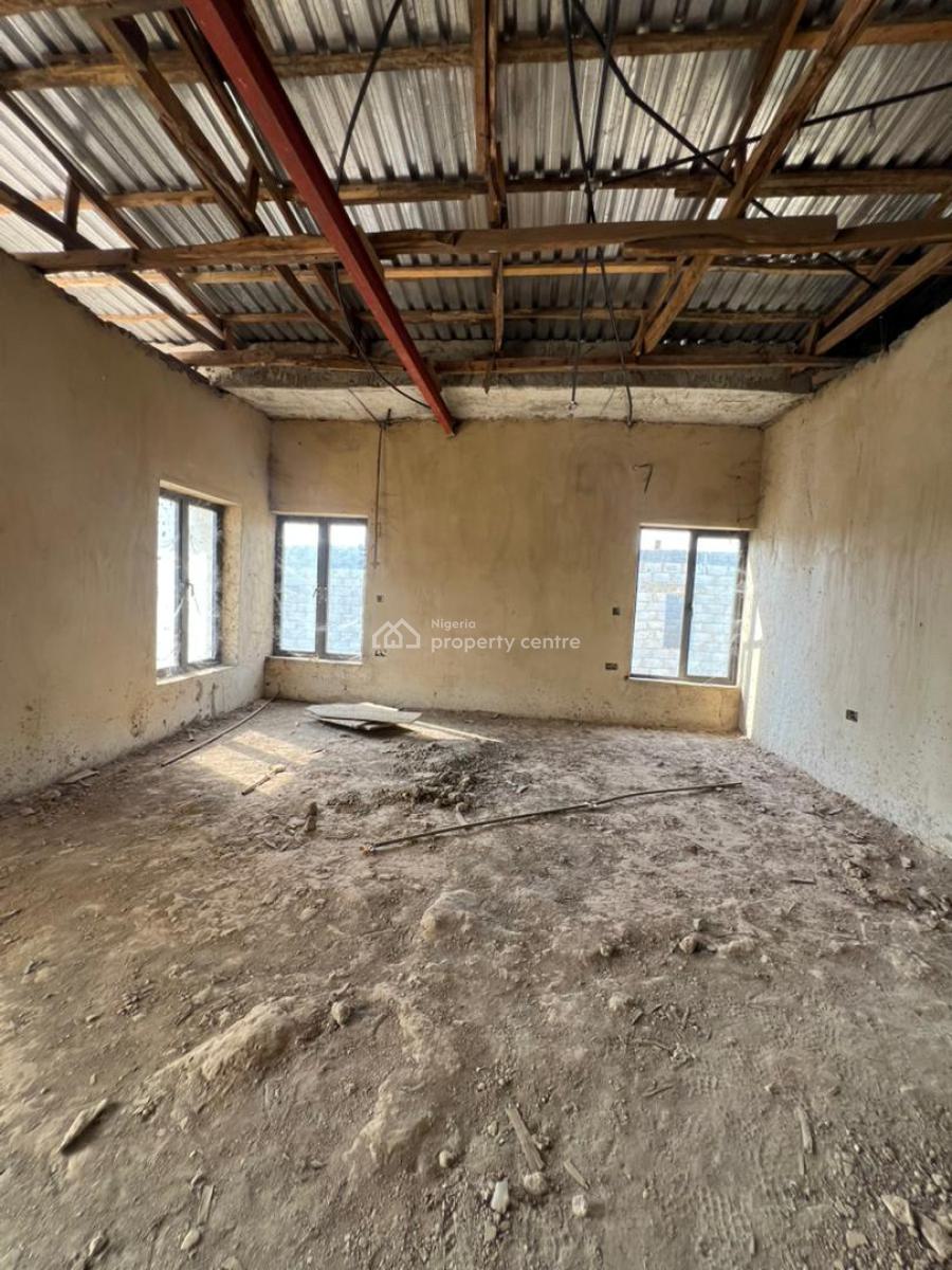 a Spacious 6 Bedroom Carcass Fully Detached Duplex, Apo-dutse, Apo, Abuja, Detached Duplex for Sale