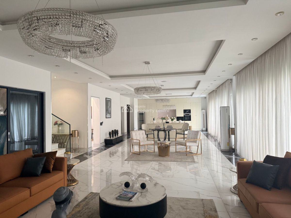 Waterfront Mini-estate 5 Units of 5-bedroom Mansions on 4600 Sqm, Ikoyi, Banana Island, Ikoyi, Lagos, Detached Duplex for Sale