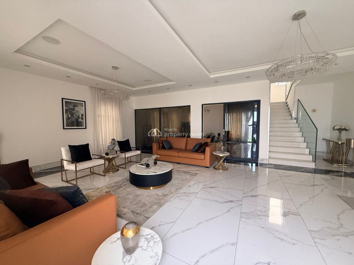 Waterfront Mini-estate 5 Units of 5-bedroom Mansions on 4600 Sqm, Ikoyi, Banana Island, Ikoyi, Lagos, Detached Duplex for Sale