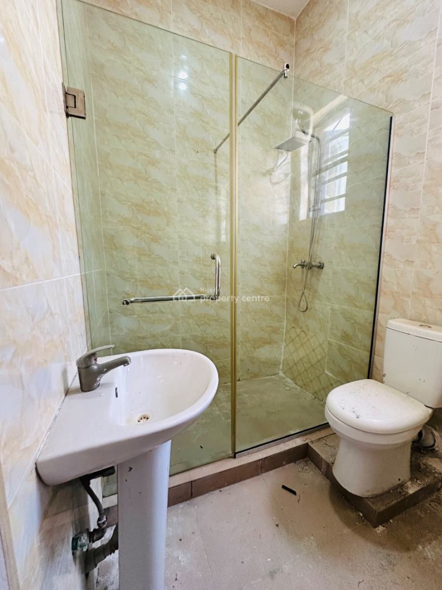 Nicely Built 4 Bedroom Terrace Duplex with No Bq, Vgc, Lekki, Lagos, Terraced Duplex for Rent