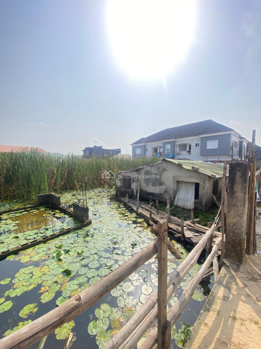 Land  Measuring 120 X 90 Ft 1 & Half Plots Available, Badore, Ajah, Lagos, Residential Land for Sale