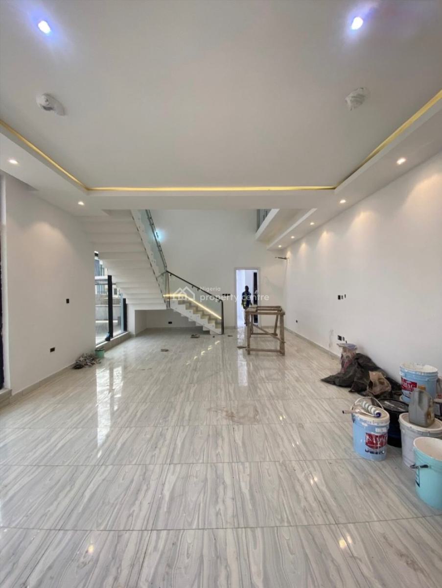 Massive 5 Bedroom Fully Detached Duplex with Bq, Pool & Rooftop, Osapa, Lekki, Lagos, Detached Duplex for Rent