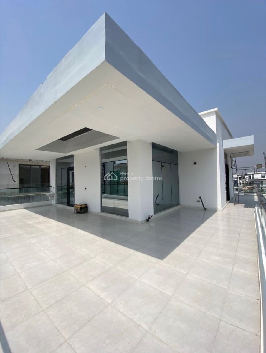 Massive 5 Bedroom Fully Detached Duplex with Bq, Pool & Rooftop, Osapa, Lekki, Lagos, Detached Duplex for Rent